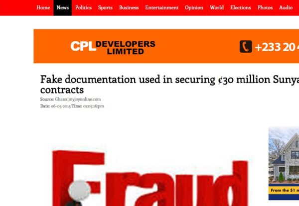 fake contract documents