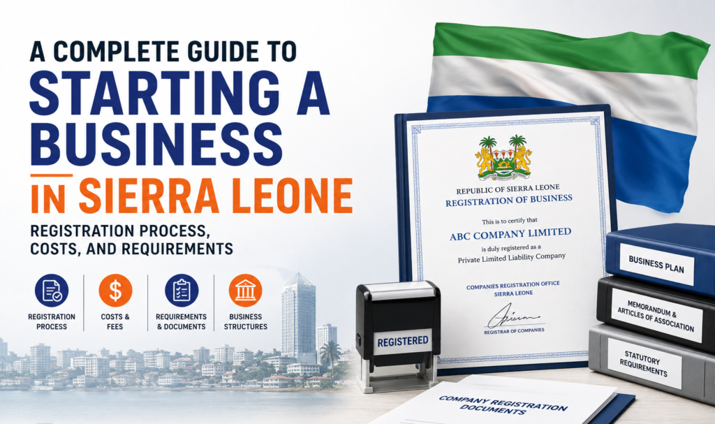 starting a business in Sierra Leone registration guide