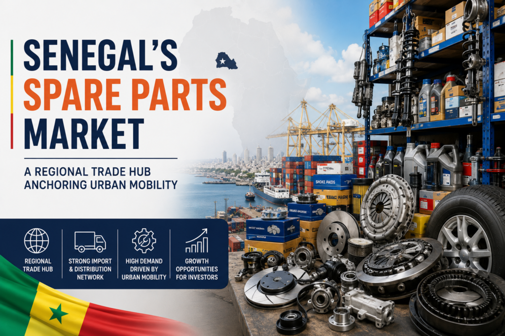 Senegal spare parts market trade and distribution hub