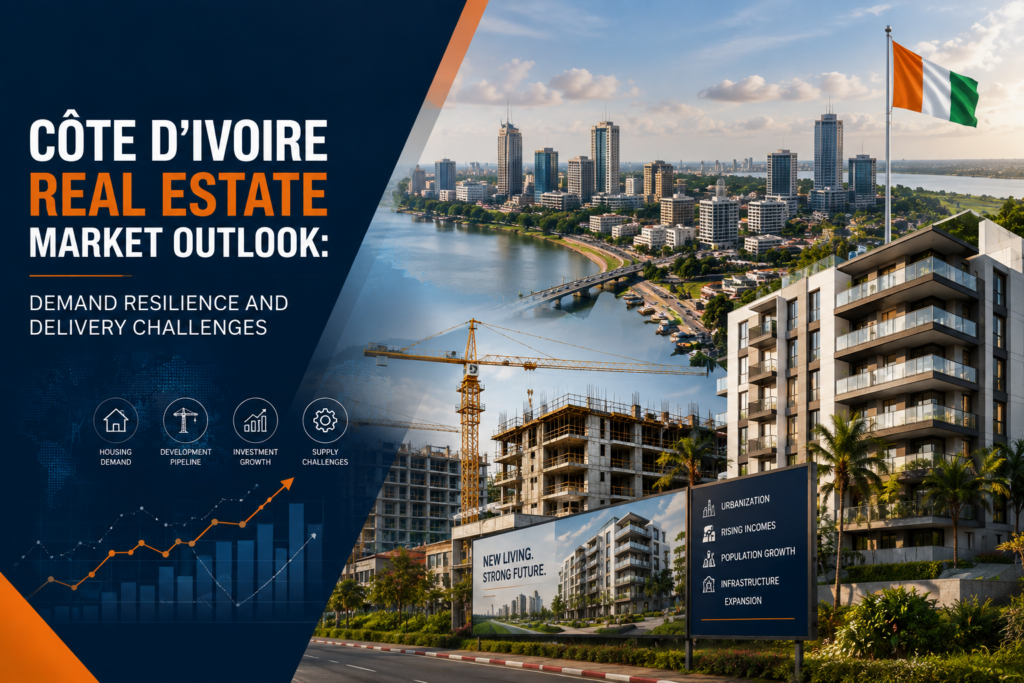 Côte d’Ivoire real estate market outlook showing residential development and urban growth