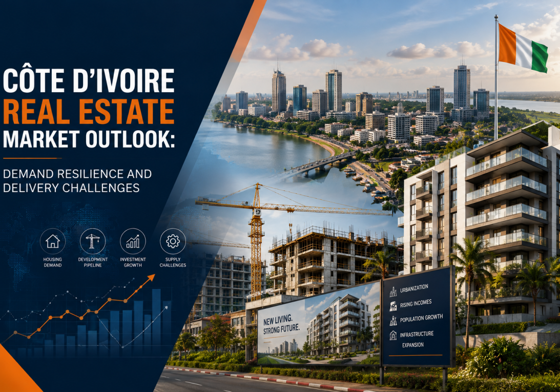 Côte d’Ivoire real estate market outlook showing residential development and urban growth