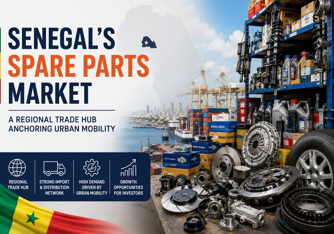 Senegal spare parts market trade and distribution hub