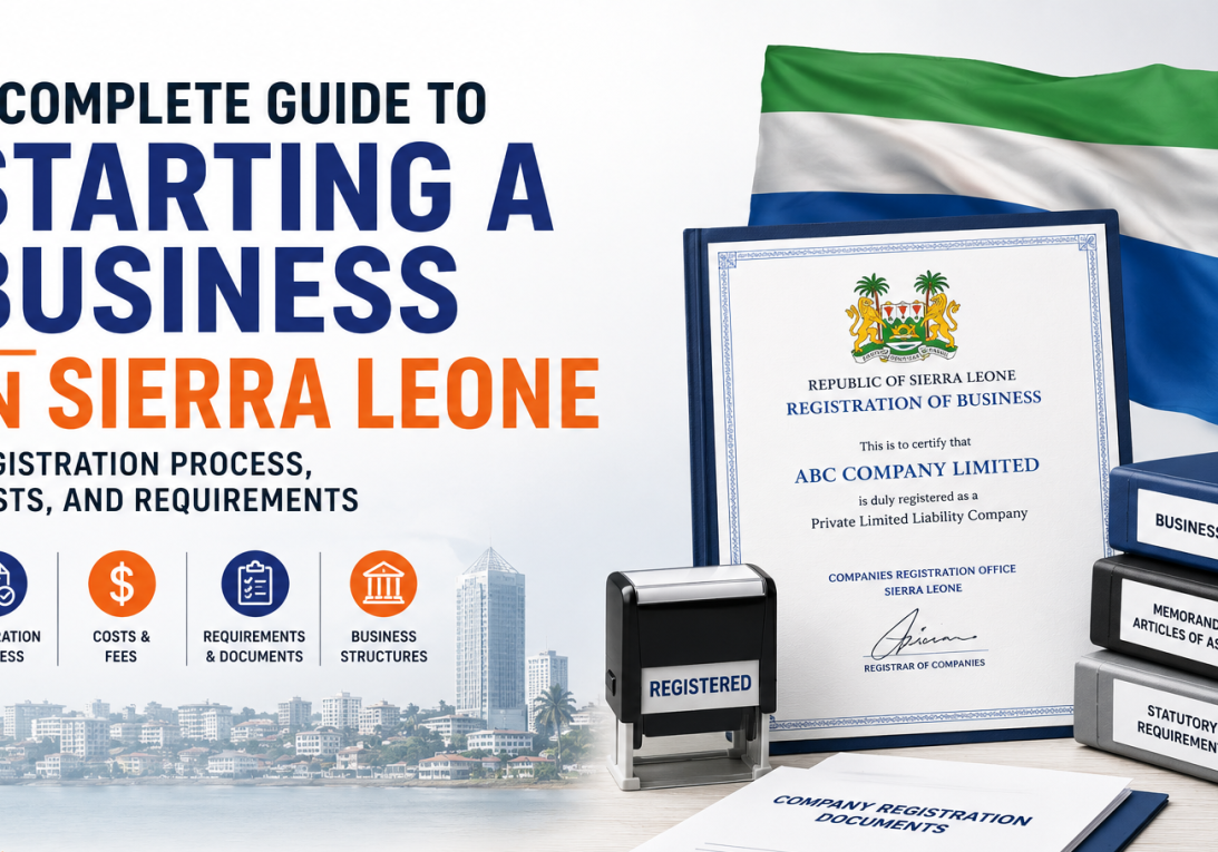 starting a business in Sierra Leone registration guide